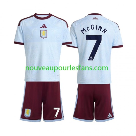 Maillot Aston Villa John McGinn 7 Enfant Tenue 3ème 2026-2027 Manche Courte