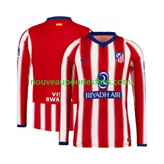 Maillot Atlético Madrid Homme Tenue Domicile 2026-2027 Manche Longue