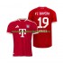 Maillot Bayern Munich Alphonso Davies 19 Homme Tenue Domicile 2026-2027 Manche Courte