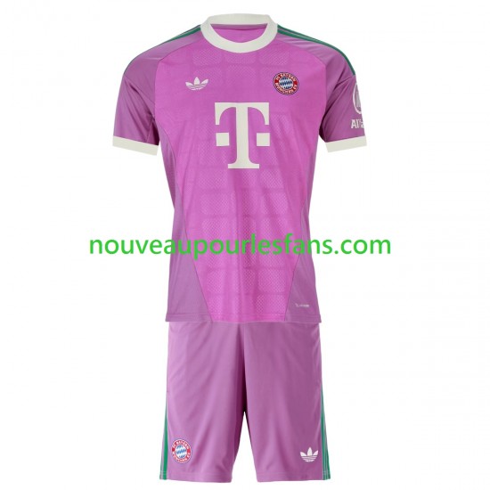 Maillot Bayern Munich Gardien Enfant Tenue 3ème 2026-2027 Manche Courte