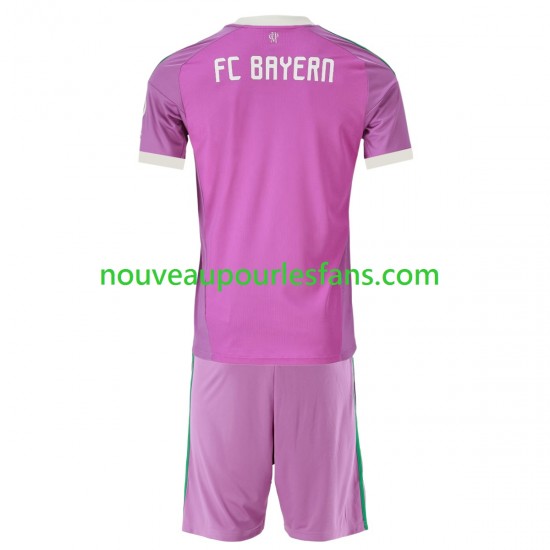 Maillot Bayern Munich Gardien Enfant Tenue 3ème 2026-2027 Manche Courte