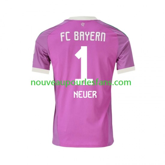 Maillot Bayern Munich Manuel Neuer 1 Gardien Homme Tenue 3ème 2026-2027 Manche Courte