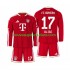 Maillot Bayern Munich Michael Olise 17 Enfant Tenue Domicile 2026-2027 Manche Longue
