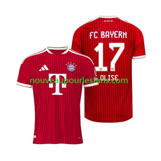 Maillot Bayern Munich Michael Olise 17 Homme Tenue Domicile 2026-2027 Manche Courte