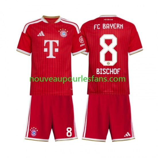Maillot Bayern Munich Tom Bischof 8 Enfant Tenue Domicile 2026-2027 Manche Courte