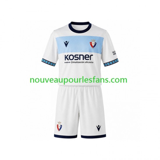 Maillot CA Osasuna Enfant Tenue Extérieur 2026-2027 Manche Courte