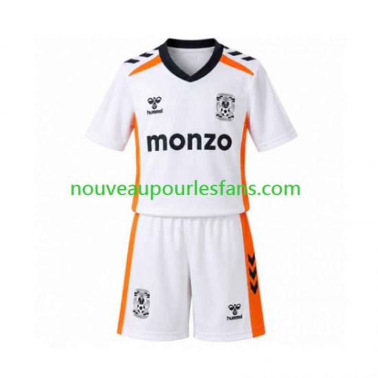 Maillot Coventry City Enfant Tenue Extérieur 2026-2027 Manche Courte