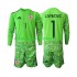 Maillot Croatie Dominik Livakovic 25 Gardien Enfant Tenue Domicile 2026-2027 Manche Longue