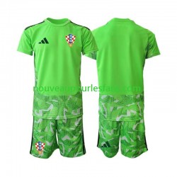 Maillot Croatie Gardien Enfant Tenue Domicile 2026-2027 Manche Courte