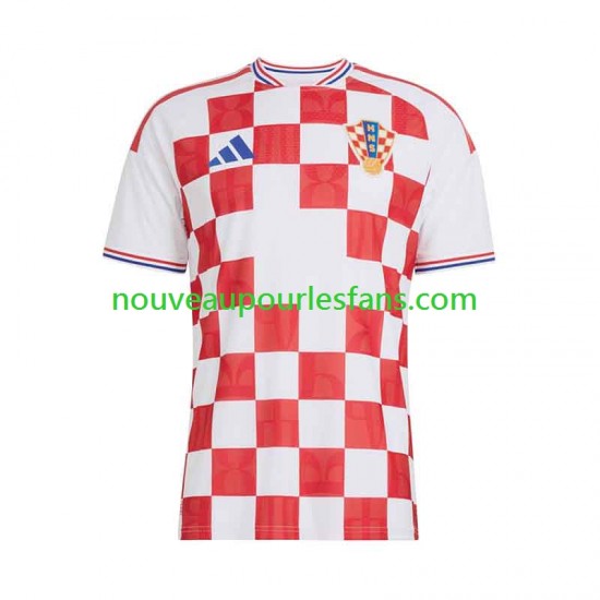 Maillot Croatie Homme Tenue Domicile 2026-2027 Manche Courte