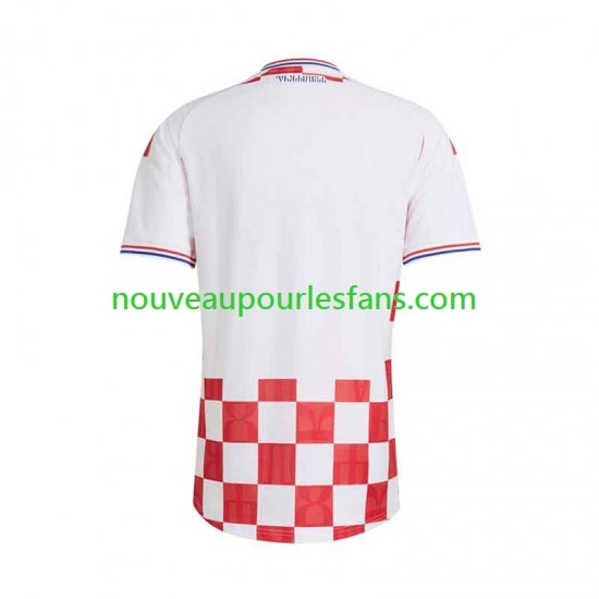 Maillot Croatie Homme Tenue Domicile 2026-2027 Manche Courte