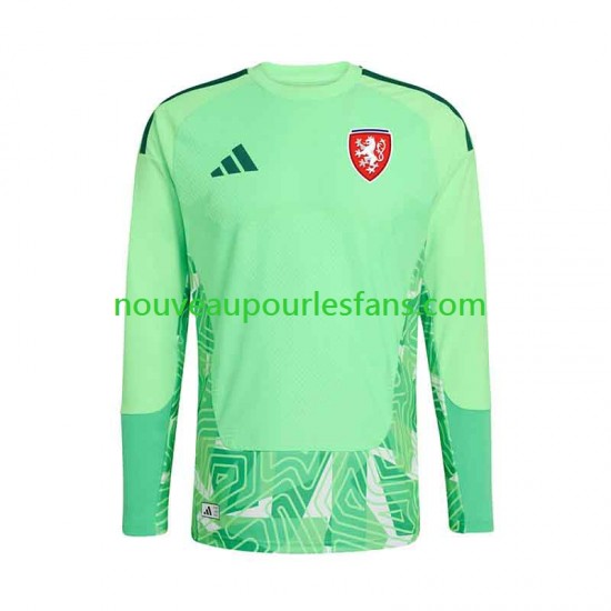 Maillot Tchéquie Gardien Homme Tenue Domicile 2026-2027 Manche Longue