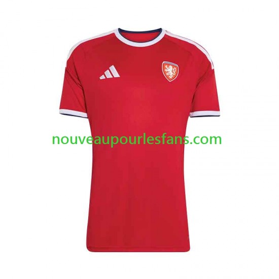 Maillot Tchéquie Homme Tenue Domicile 2026-2027 Manche Courte