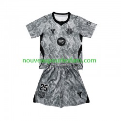 Maillot FC Barcelone Dominik Livakovic 25 Gardien Enfant Tenue Extérieur 2026-2027 Manche Courte