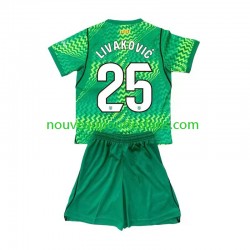 Maillot FC Barcelone Dominik Livakovic 25 Gardien Enfant Tenue Domicile 2026-2027 Manche Courte