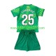Maillot FC Barcelone Dominik Livakovic 25 Gardien Enfant Tenue Domicile 2026-2027 Manche Courte