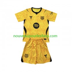 Maillot FC Barcelone Gardien Enfant Tenue 4ème 2026-2027 Manche Courte