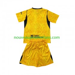Maillot FC Barcelone Gardien Enfant Tenue 4ème 2026-2027 Manche Courte
