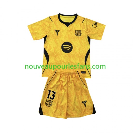 Maillot FC Barcelone Wojciech Szczesny 13 Gardien Enfant Tenue 4ème 2026-2027 Manche Courte