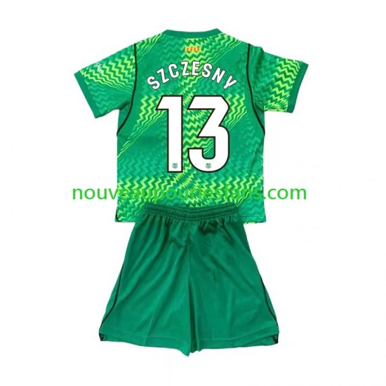 Maillot FC Barcelone Wojciech Szczesny 13 Gardien Enfant Tenue Domicile 2026-2027 Manche Courte