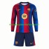 Maillot FC Barcelone Enfant Tenue Domicile 2026-2027 Manche Longue