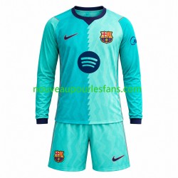 Maillot FC Barcelone Enfant Tenue 3ème 2026-2027 Manche Longue