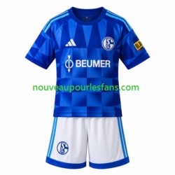 Maillot FC Schalke 04 Enfant Tenue Domicile 2026-2027 Manche Courte