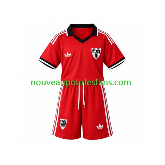 Maillot Séville FC Rétro Enfant Tenue Domicile 2026-2027 Manche Courte