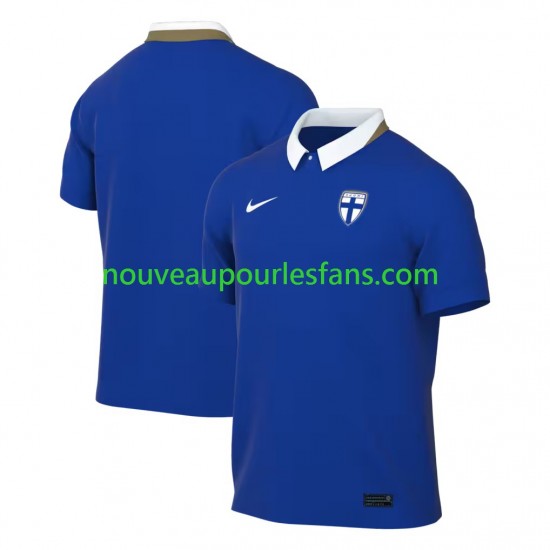 Maillot Finlande Homme Tenue Extérieur 2026 Manche Courte