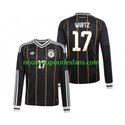 Maillot Allemagne Florian Wirtz 17 Homme Tenue 3ème Coupe du Monde 2026 Manche Longue