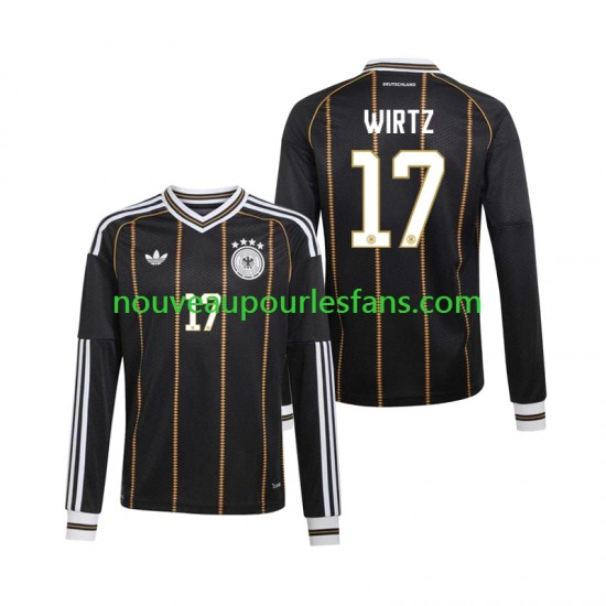 Maillot Allemagne Florian Wirtz 17 Homme Tenue 3ème Coupe du Monde 2026 Manche Longue