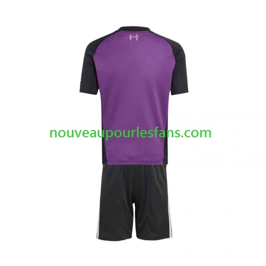 Maillot Liverpool Gardien Enfant Tenue Extérieur 2026-2027 Manche Courte
