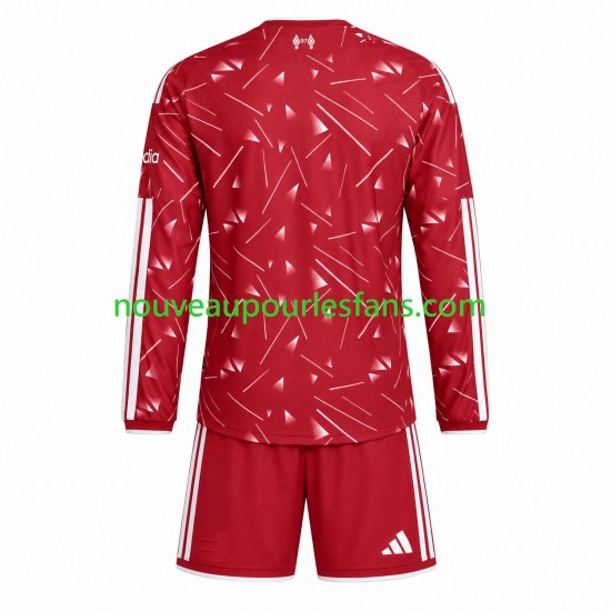 Maillot Liverpool Enfant Tenue Domicile 2026-2027 Manche Longue