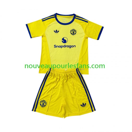 Maillot Manchester United Gardien Enfant Tenue 3ème 2026-2027 Manche Courte