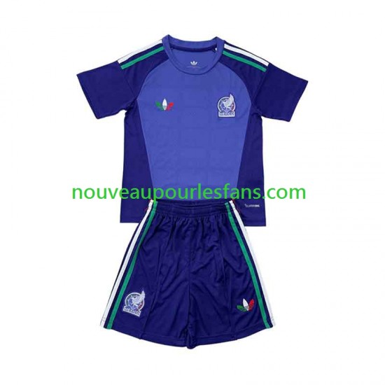Maillot Mexique Gardien Enfant Tenue Extérieur 2026 Manche Courte