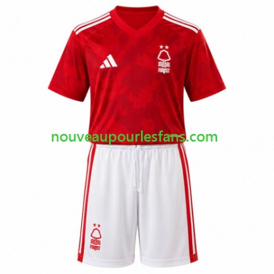 Maillot Nottingham Forest Enfant Tenue Domicile 2026-2027 Manche Courte