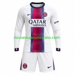 Maillot Paris Saint-Germain Enfant Tenue Extérieur 2026-2027 Manche Longue