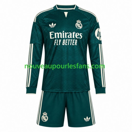 Maillot Real Madrid Enfant Tenue Extérieur 2026-2027 Manche Longue