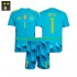 Maillot Espagne David Raya 1 Gardien Enfant Tenue Domicile 2026-2027 Manche Courte