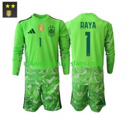 Maillot Espagne David Raya 1 Gardien Enfant Tenue 3ème 2026-2027 Manche Longue