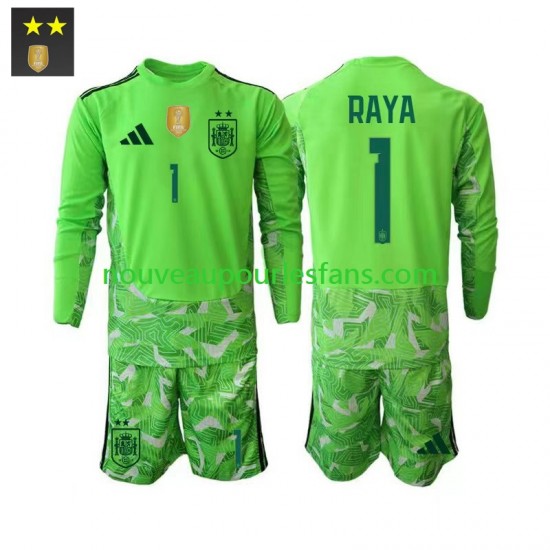 Maillot Espagne David Raya 1 Gardien Enfant Tenue 3ème 2026-2027 Manche Longue