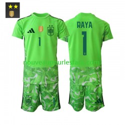 Maillot Espagne David Raya 1 Gardien Enfant Tenue 3ème 2026-2027 Manche Courte