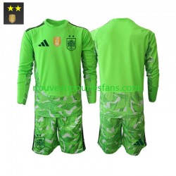 Maillot Espagne Gardien Enfant Tenue 3ème 2026-2027 Manche Longue