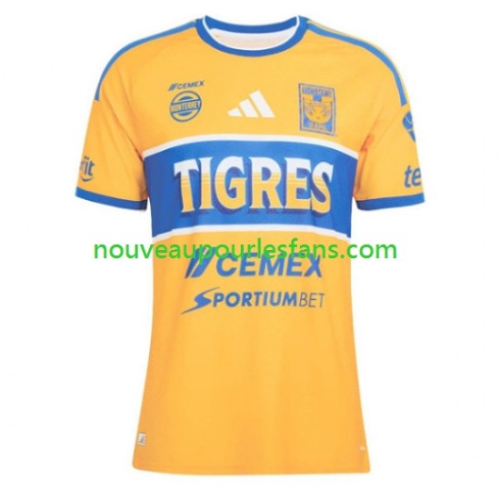 Maillot Tigres UANL Homme Tenue Domicile 2026-2027 Manche Courte