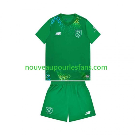 Maillot West Ham United Gardien Enfant Tenue Domicile 2026-2027 Manche Courte