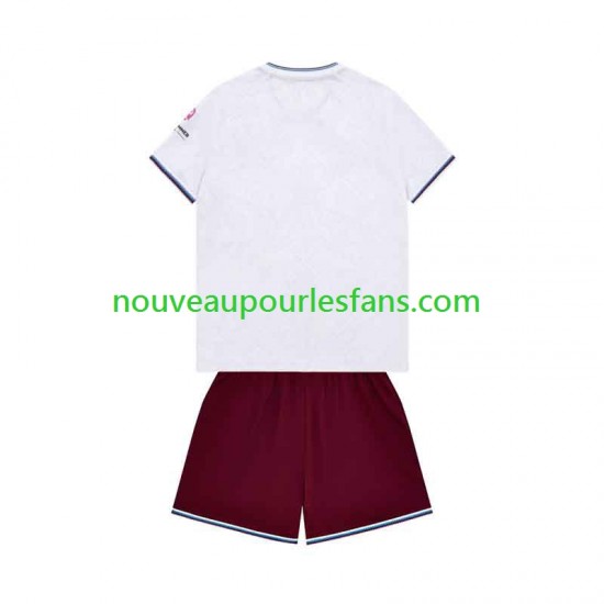 Maillot West Ham United Enfant Tenue Extérieur 2026-2027 Manche Courte