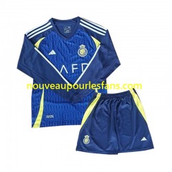 Maillot Al Nassr Enfant Tenue Extérieur 2024-2025 Manche Longue