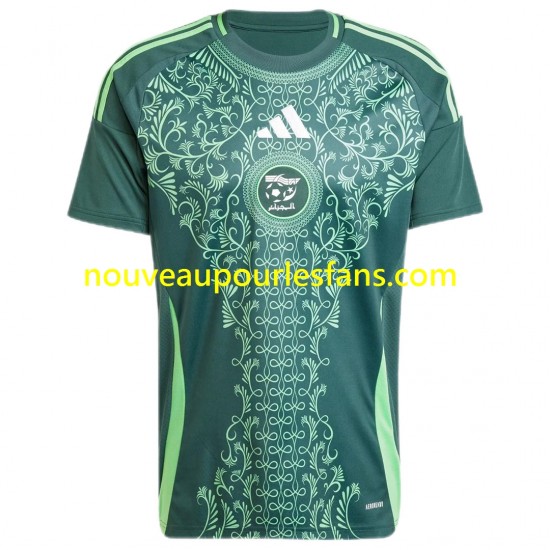 Maillot Algérie Homme Tenue Extérieur 2024 Manche Courte