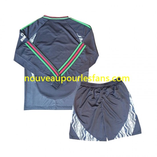 Maillot Arsenal Enfant Tenue Extérieur 2024-2025 Manche Longue