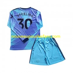 Maillot Arsenal Sterling 30 Enfant Tenue 3ème 2024-2025 Manche Longue
